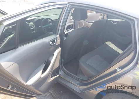 2017 Hyundai Ioniq Hybrid Sel из США, поврежденный, VIN KMHC75LC7HU033346